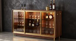 luxury home bar cabinets