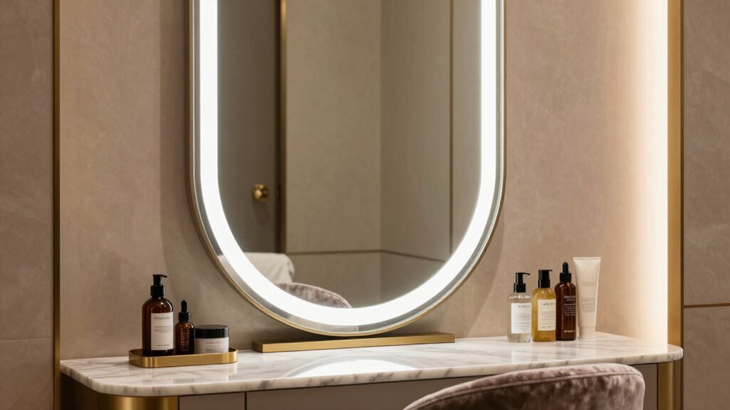 luxury hotel mirror selection