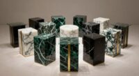 luxury marble side tables