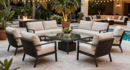 luxury patio furniture sets