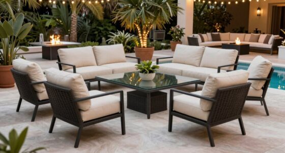 luxury patio furniture sets