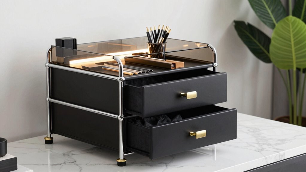 luxury planner storage carts