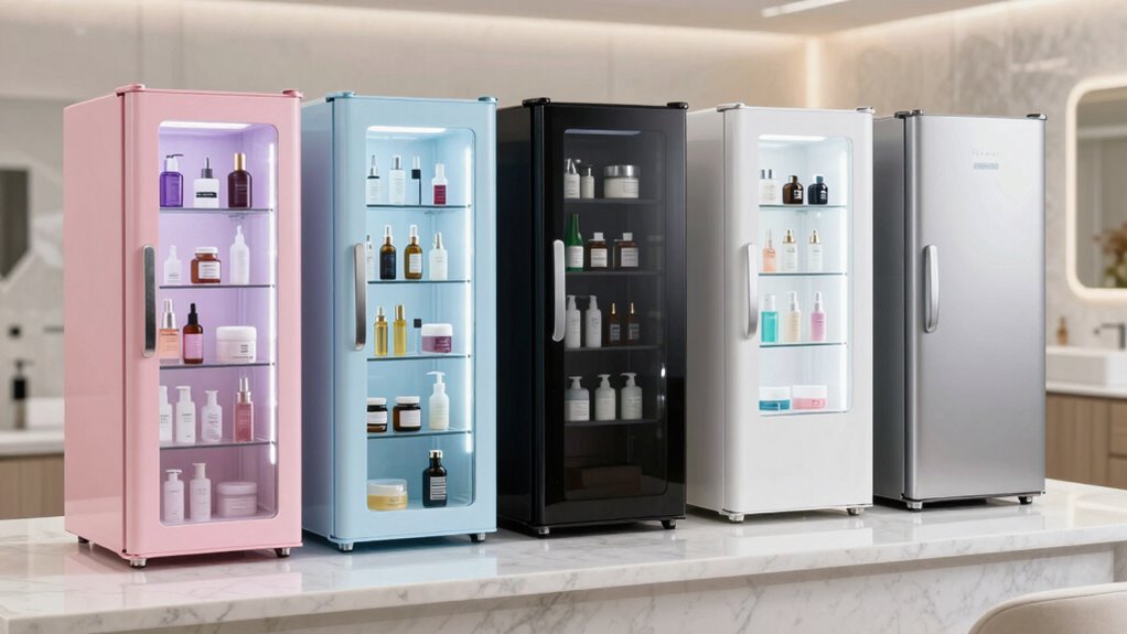 luxury skincare fridge options