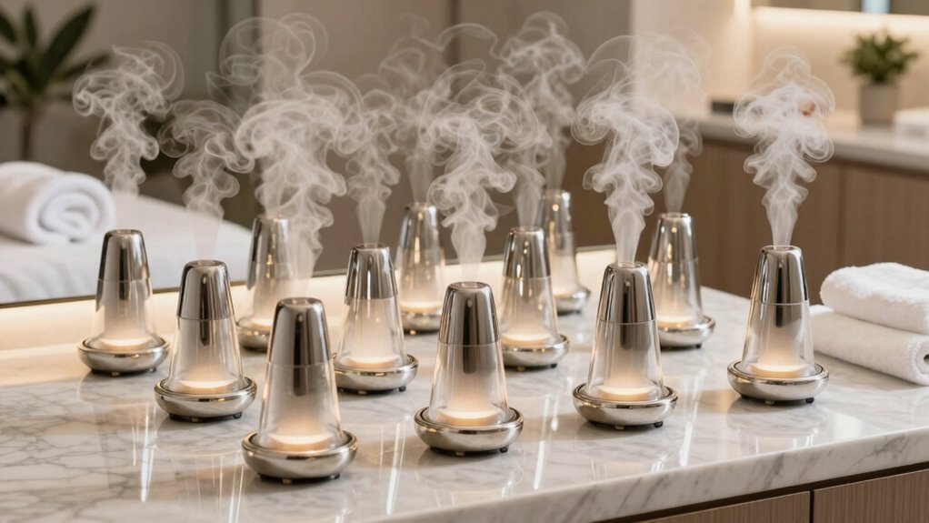 luxury spa facial steamers