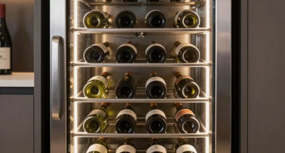 luxury wine fridge selection