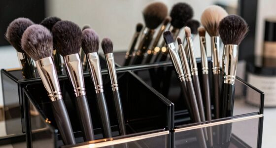 premium makeup brush organizers
