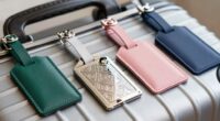 stylish travel luggage tags
