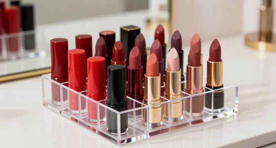 top acrylic lipstick organizers