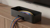 top cable management boxes