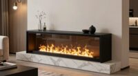 top celebrity faux fireplaces