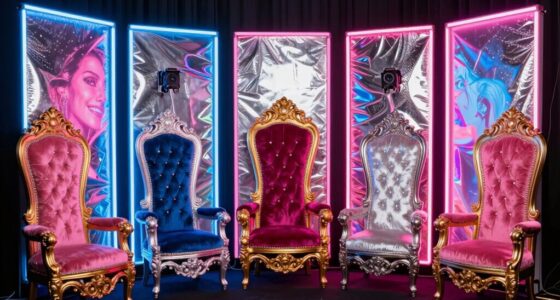 top celebrity glamour setups