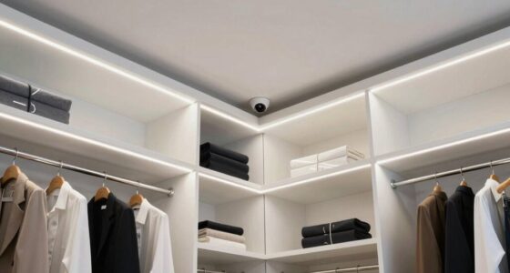 top closet lighting options