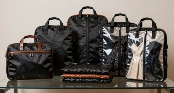 top designer dress garment bags