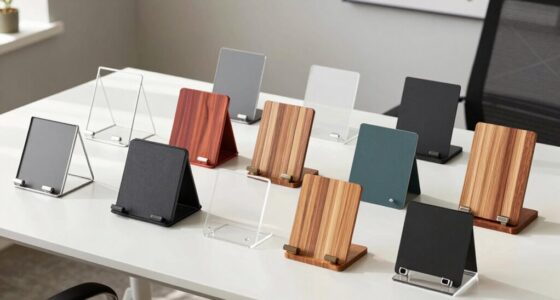 top desk planner stands