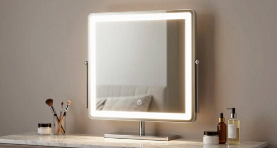 top illuminated travel mirrors