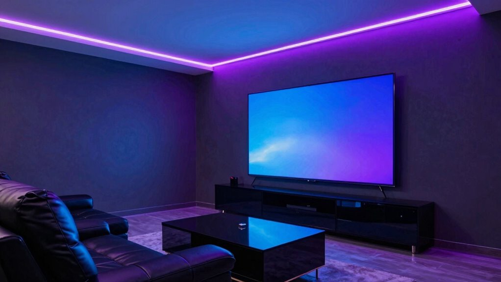 top media room led strips