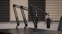 top microphone boom arms