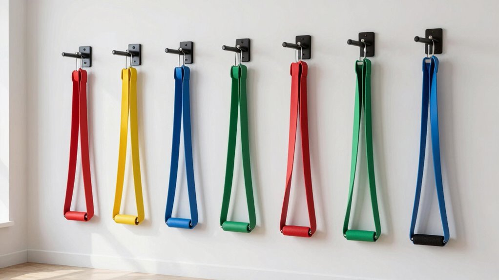 top resistance band storage