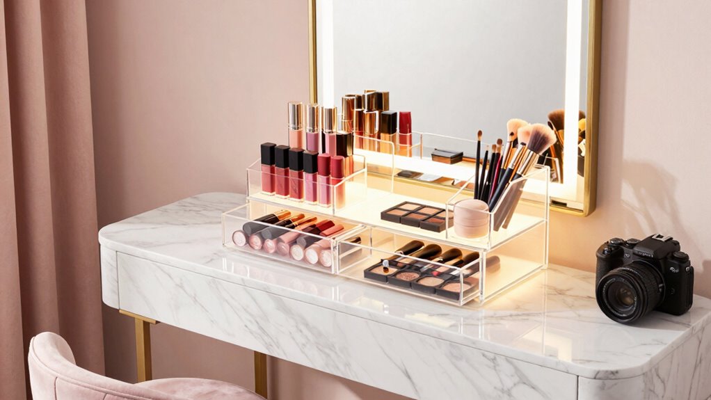 top small beauty storage