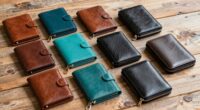 top zipper passport wallets