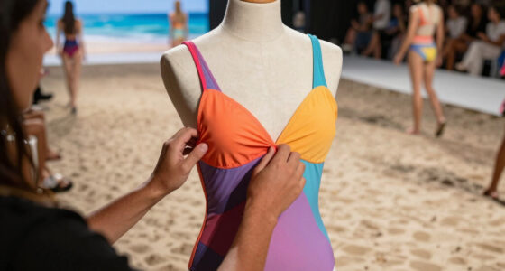 Australian Swimmer Who Crashed Beach Fashion Show Becomes the Star