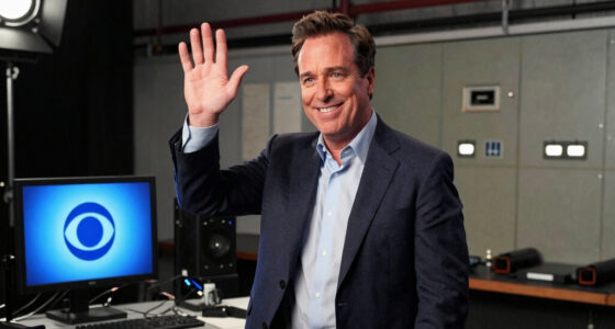 Colbert heads into his final ‘Late Show’ week with gratitude — and plenty of CBS jokes