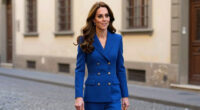 Kate Middleton’s Daring Blue Suit for Her Italy Solo Trip Holds a Deeper Meaning Following Her Cancer Journey
