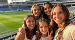 Jessica Alba Spotted at World Cup With Daughters in Adorable Group Selfie