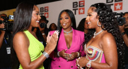 Keke Palmer Meets Up With Tierra Whack & Queen Latifah at BET Awards 2026