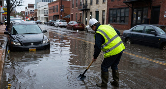 Several Louisville roads closed due to flooding