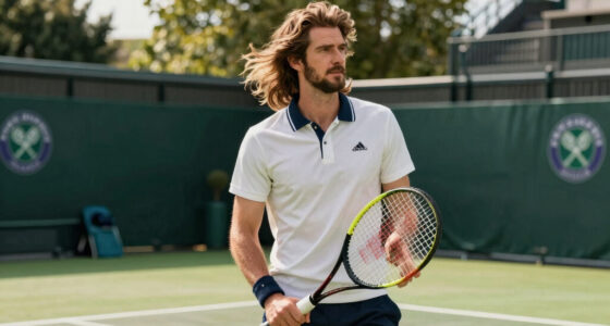 Andrew Garfield Sports Long Hair for Wimbledon Date with Girlfriend Monica Barbaro