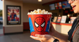 How to get special 'Spider-Man' popcorn buckets for 'Brand New Day'