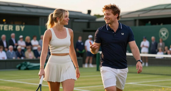 Niall Horan makes rare appearance with Amelia Woolley at Wimbledon 2026