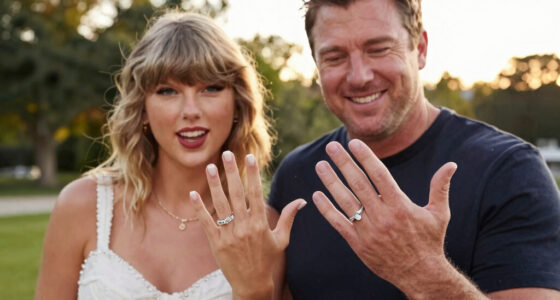 Taylor Swift and Travis Kelce Show Off New Wedding Rings While Attending JuJu Smith-Schuster’s Nuptials