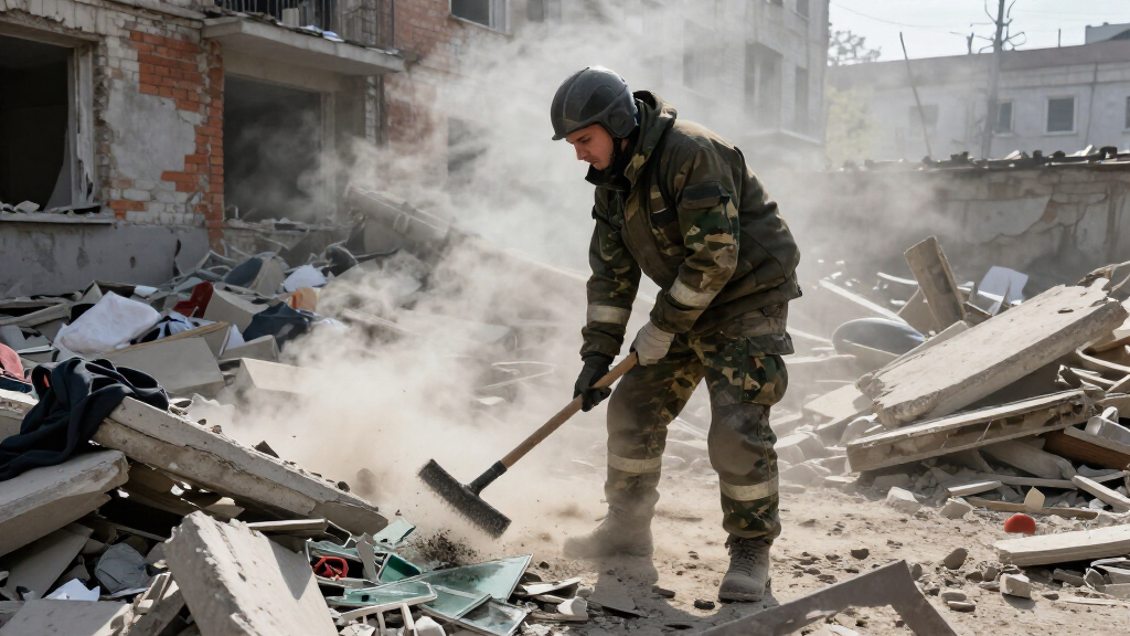 Russian Guided Bombs Hit Apartment Building In Northeastern Ukraine, Killing Two City Council Employees