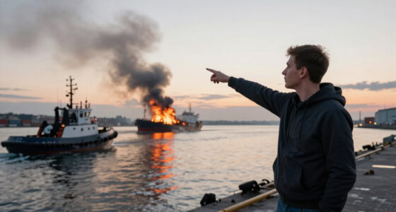 Ukrainian Drone Attack On Russian Port City Kills Four. Fire Reported At Port.